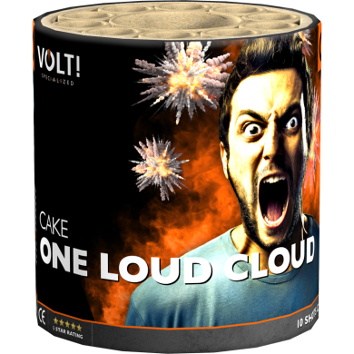 One Loud Cloud vuurwerk