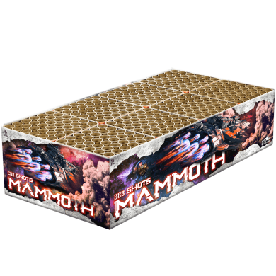 Mammoth vuurwerk