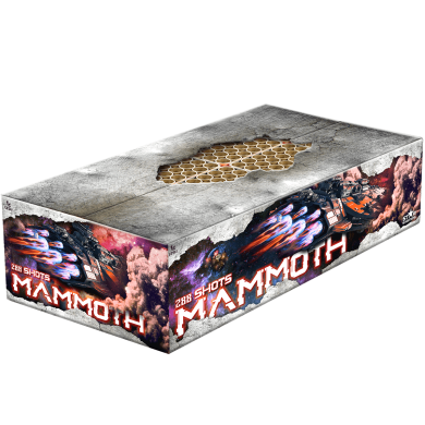 Mammoth vuurwerk
