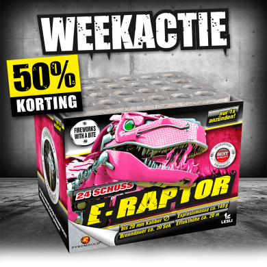 E-Raptor vuurwerk