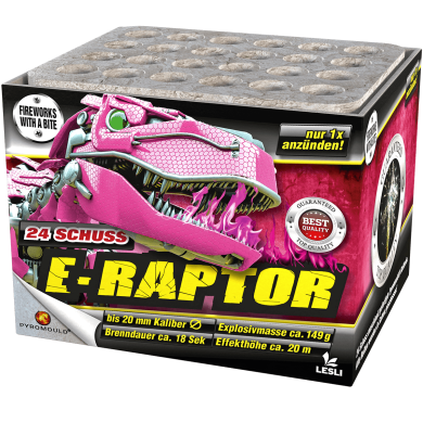 E-Raptor vuurwerk