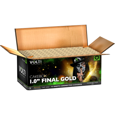 1.0" Final Gold vuurwerk