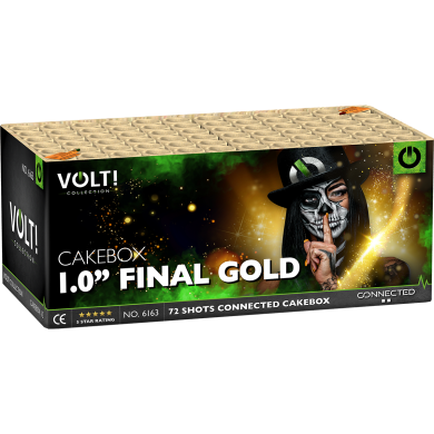 1.0" Final Gold vuurwerk