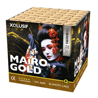 Maïro Gold vuurwerk