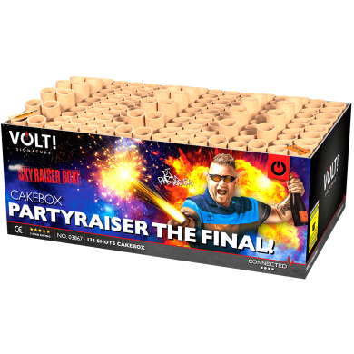Partyraiser - The Final! vuurwerk
